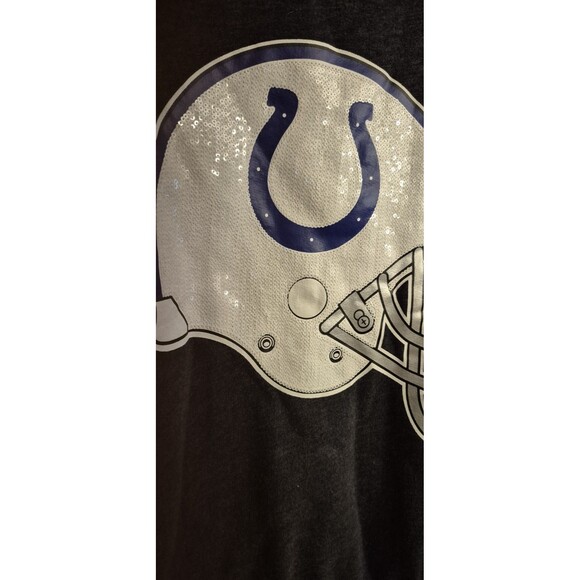 NWOT Victorias Secret Pink Large Sherpa Fur Lined Colts Football Sequin Helmet - Picture 7 of 8